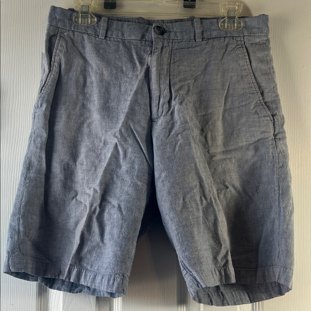 Perry Ellis Men's Charcoal Pleated Shorts
